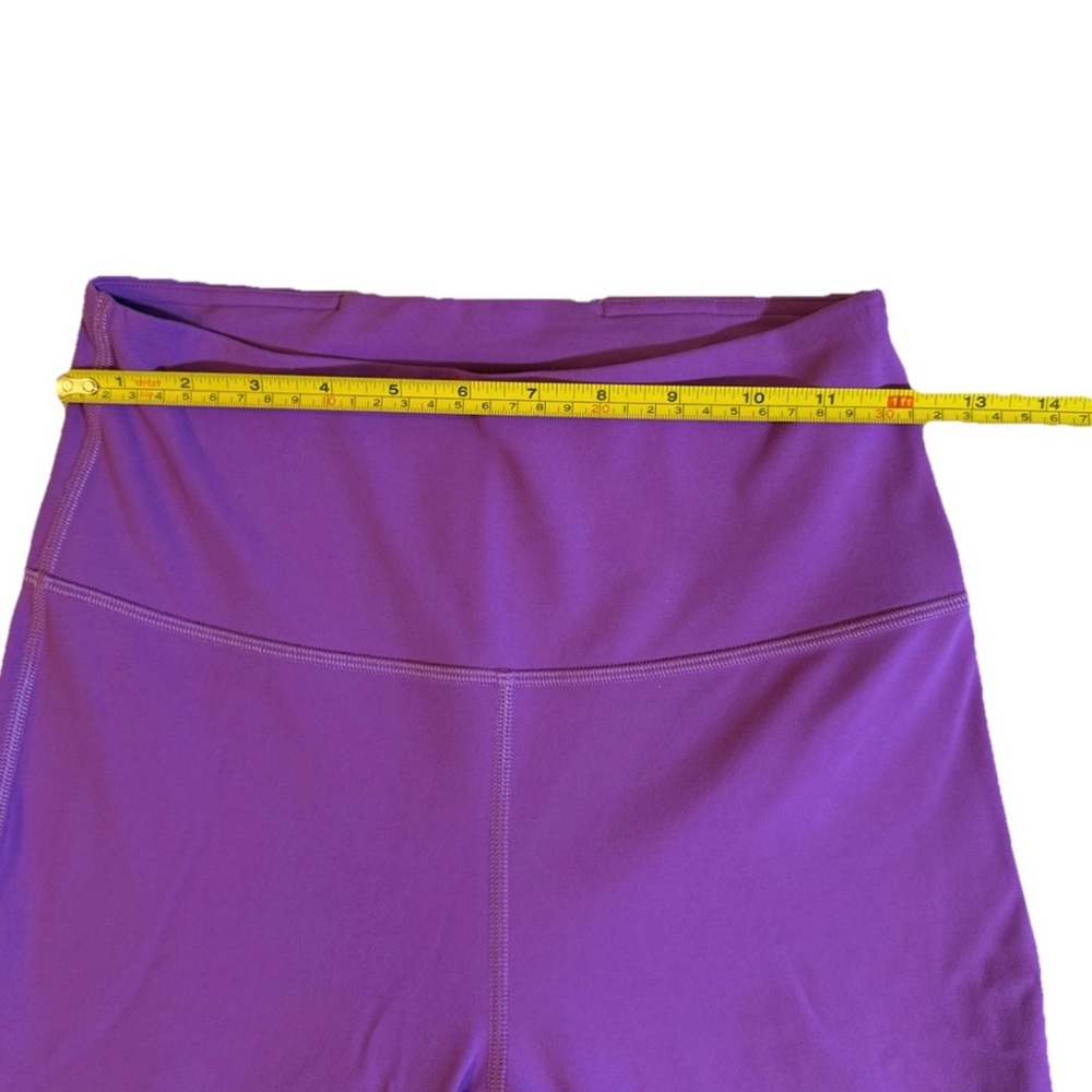 LULULEMON Women’s Flared Yoga Leggings Purple Size 6 Tall, Like New Condition - Picture 5 of 7